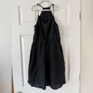 Madewell Black Midi Dress